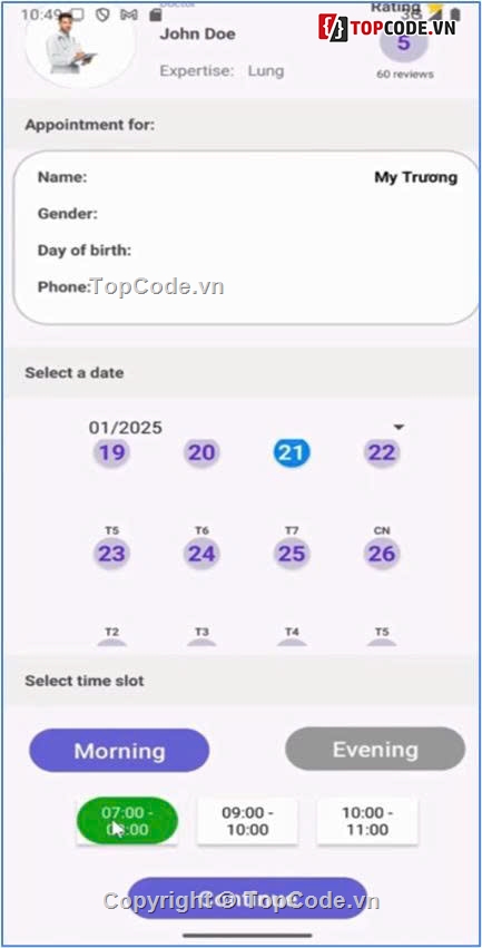 Share code,code android studio,quản lý phòng khám,phòng khám,code java + android dễ hiểu,source học android